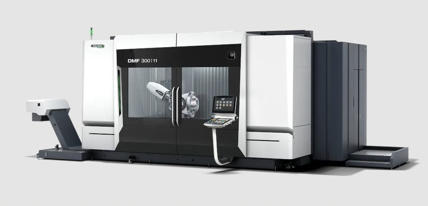 DMG MORI: INNOVATIVE TRAVELLING COLUMN CONCEPT FOR MAXIMUM MACHINING VERSATILITY